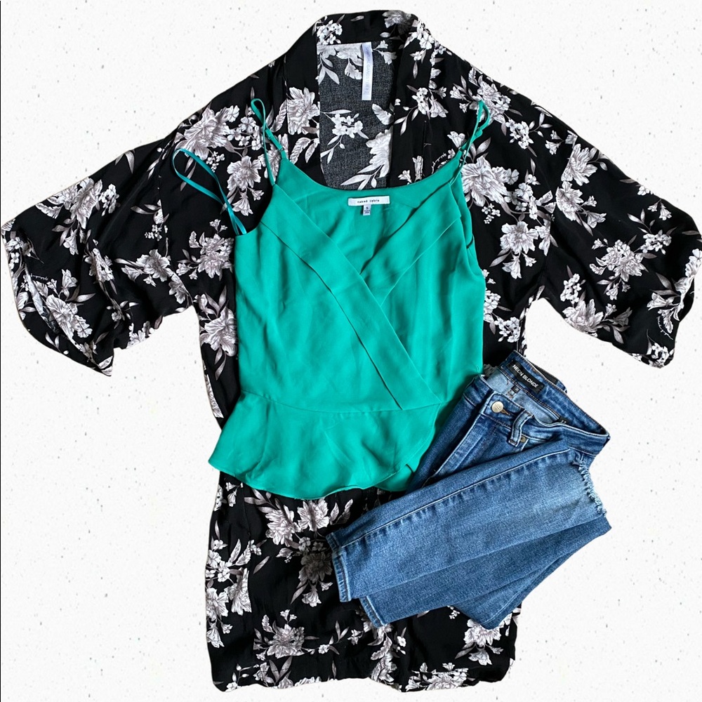 Naked Zebra Sleeveless Blouse
